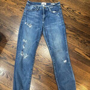 Frame Le High Straight Leg Jean